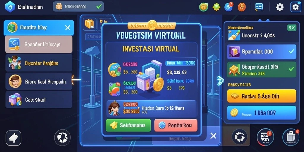 klubimpian - Tampilan gameplay yang menarik dan mudah dipahami.